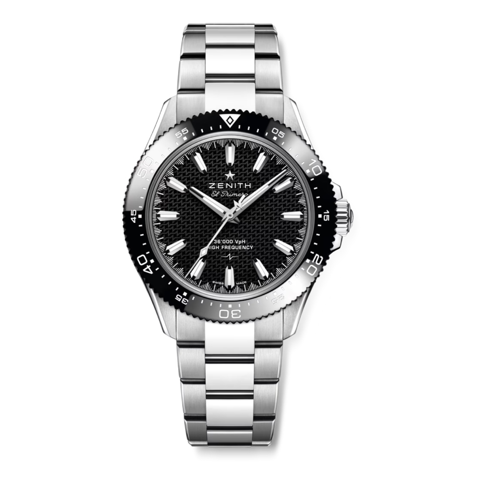 Zenith Chronomaster Solo Sport svart 40 mm