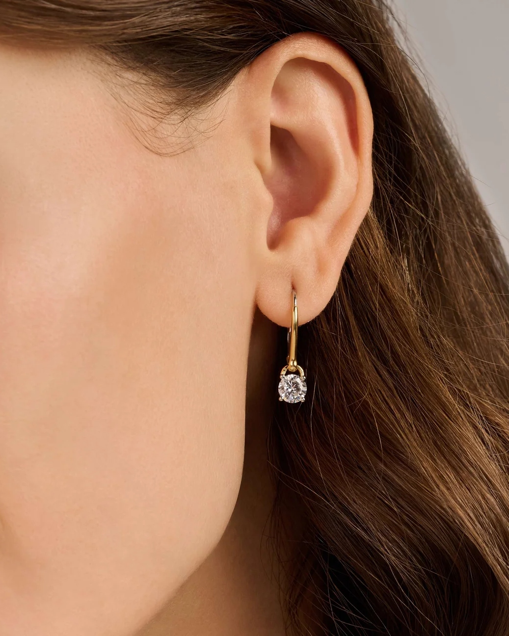 Ti Sento hengende øredobber med cubic zirkonia