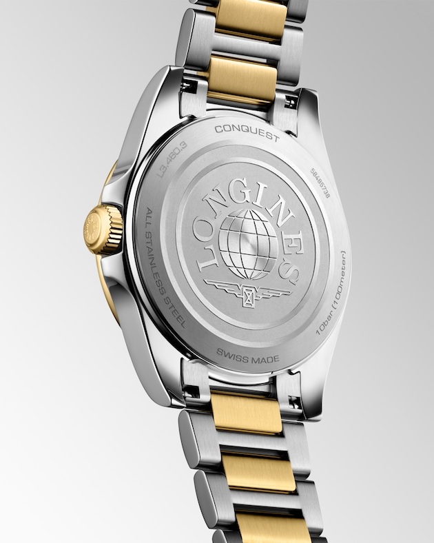 Longines Conquest two tone 34 mm