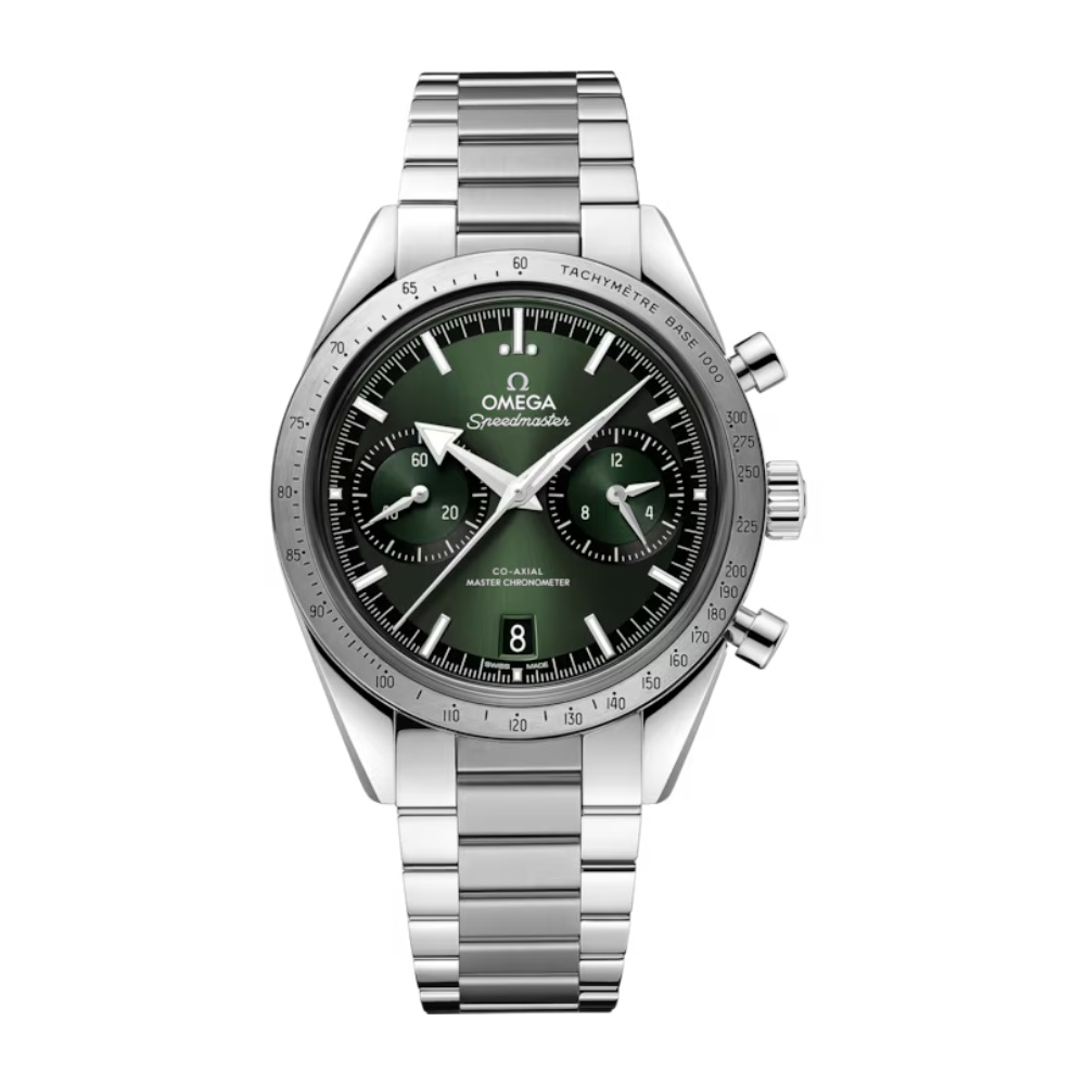 Omega Speedmaster ' 57 grønn 40,5 mm