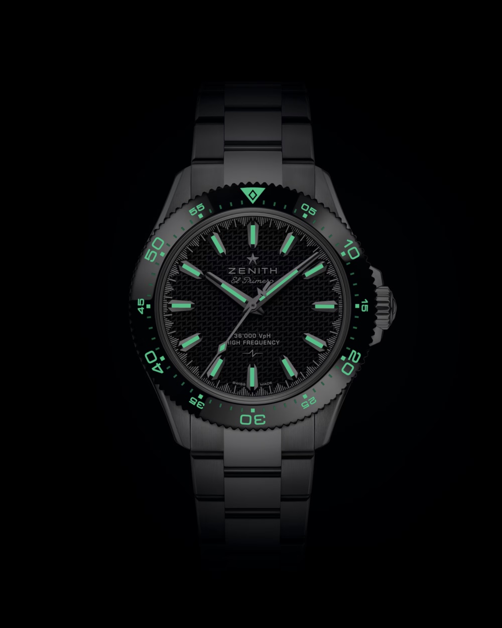 Zenith Chronomaster Solo Sport svart 40 mm