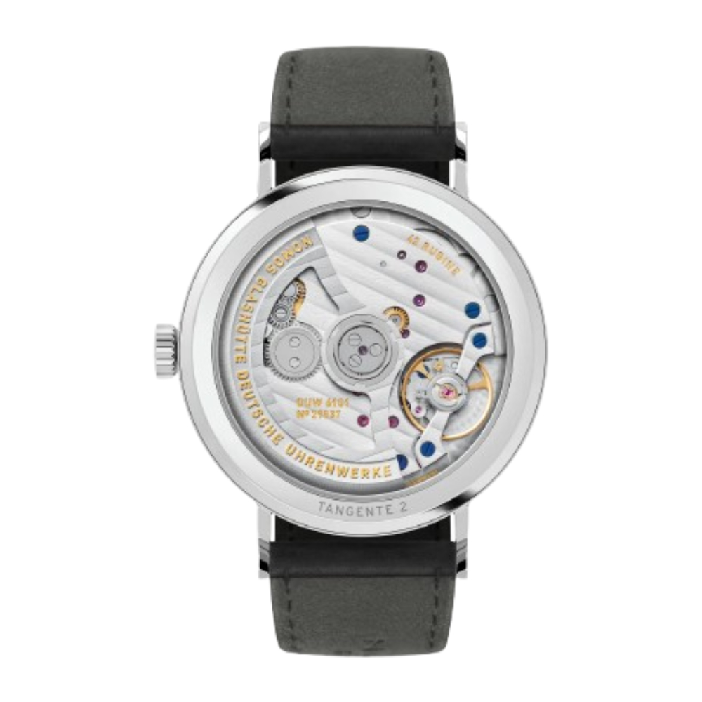Nomos Tangente neomatik Update forest green glass back 38 mm