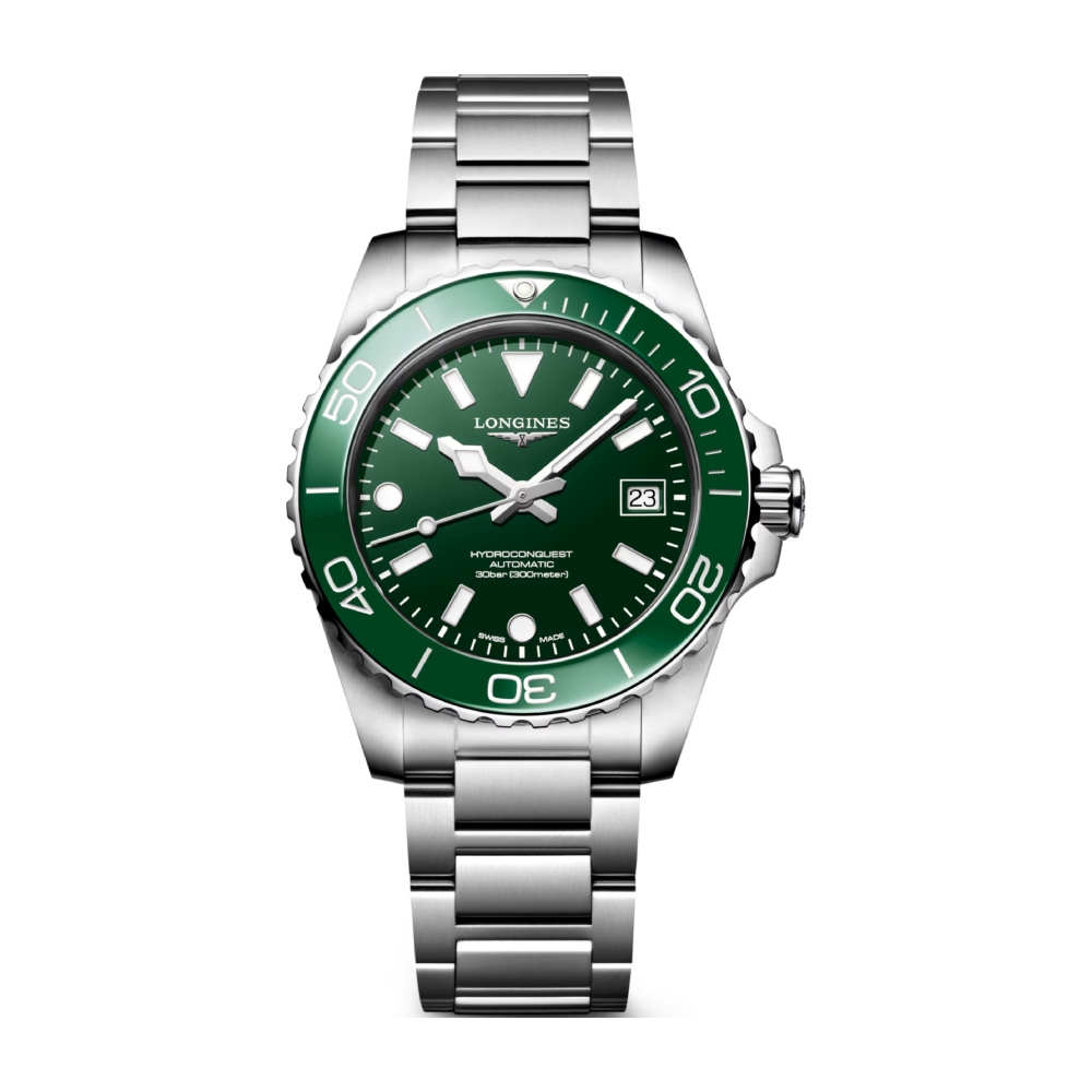 Longines Hydroconquest grønn 39 mm