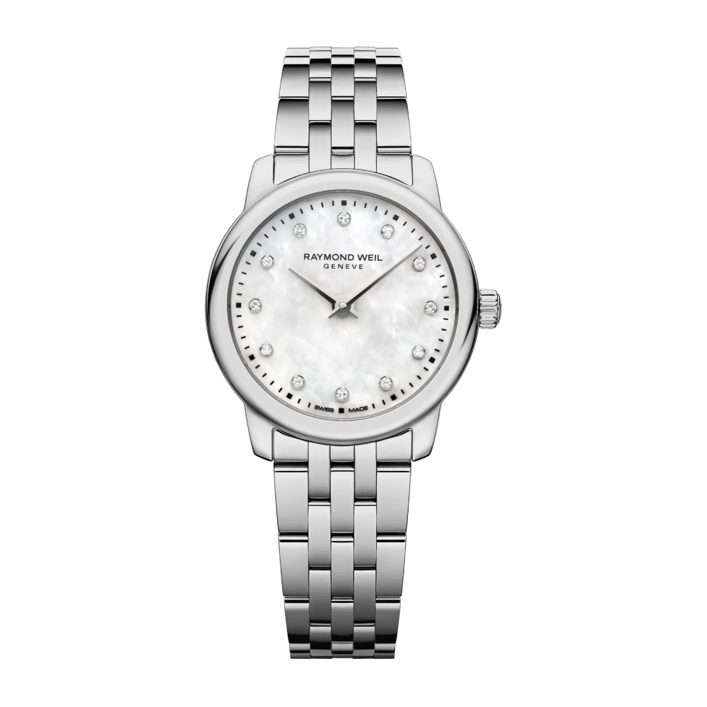 Raymond Weil Toccata Perlemor med diamanter 24 mm