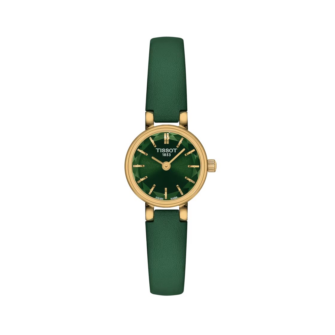 Tissot Lovely Round grønn 19,5 mm