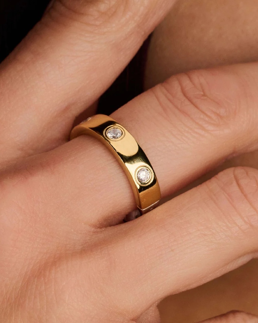 Ti Sento ring i sølv