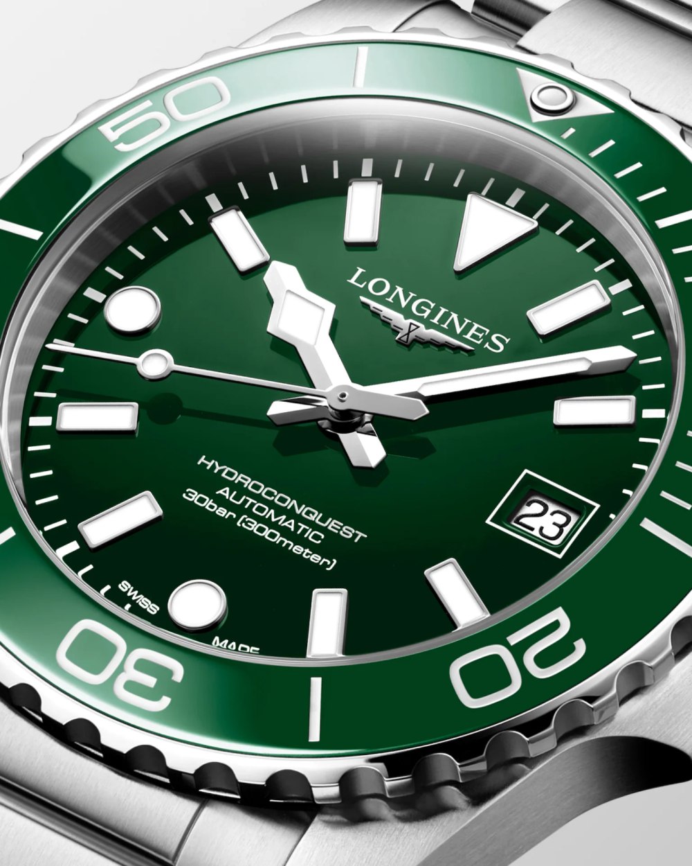 Longines Hydroconquest grønn 39 mm