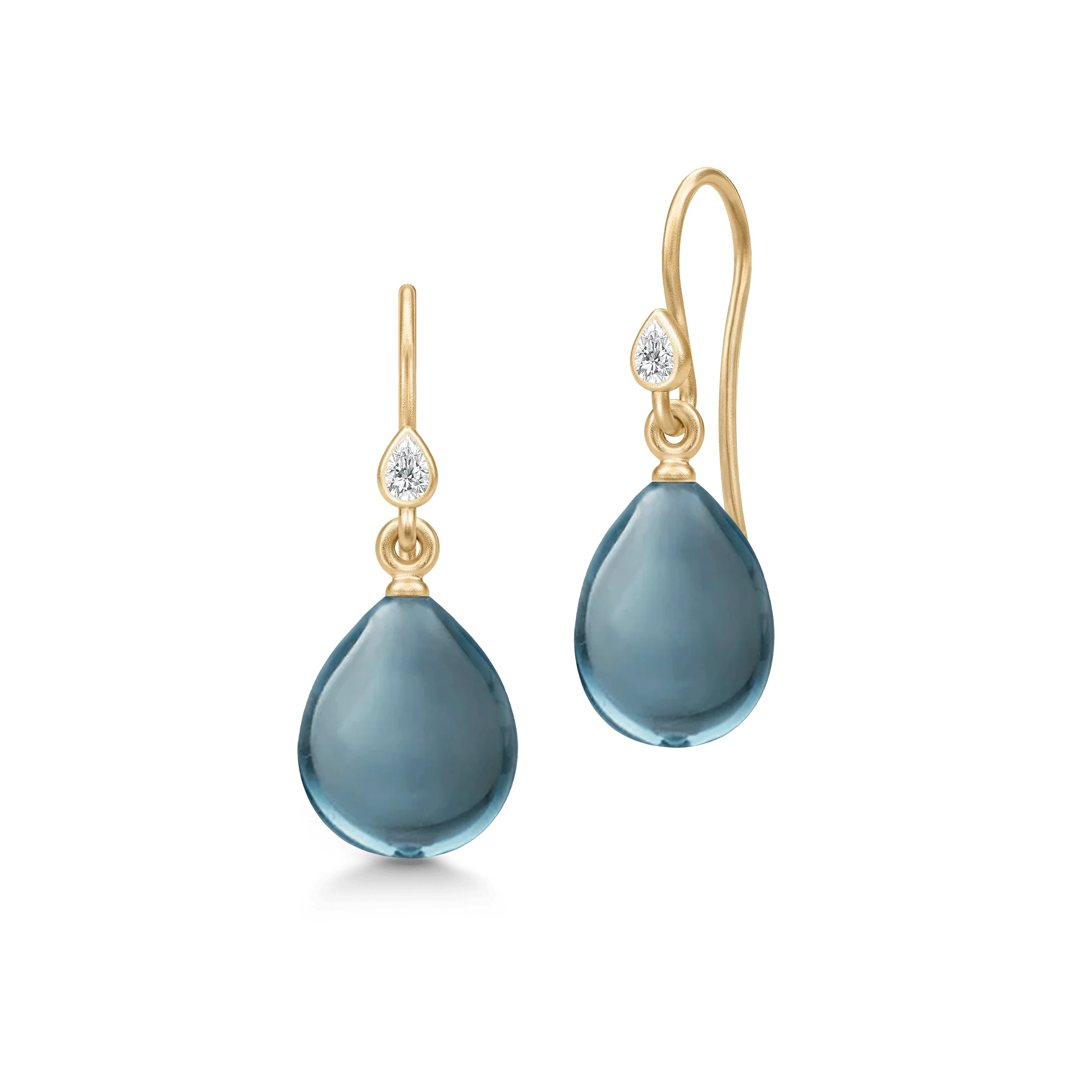 Julie Sandlau Prima Ballerina øredobber London Blue