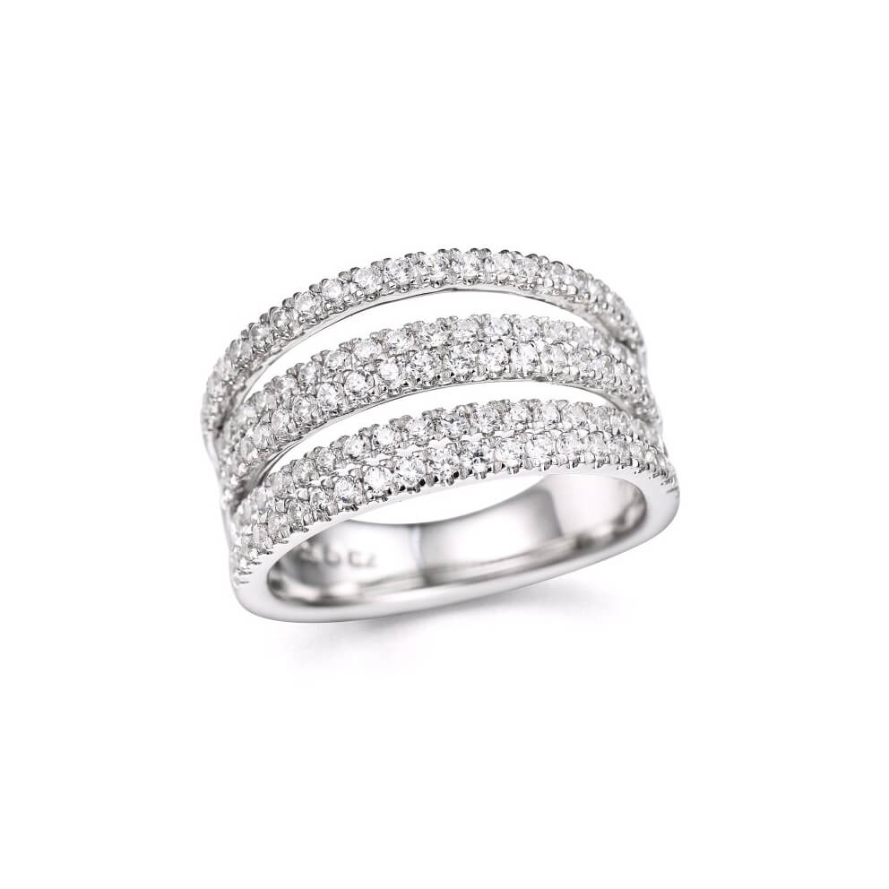 Diamantring 0,97 ct