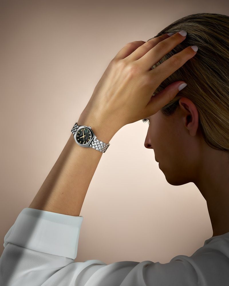 Certina DS-2 Lady sølv mørk perlemor 28 mm | 5594553