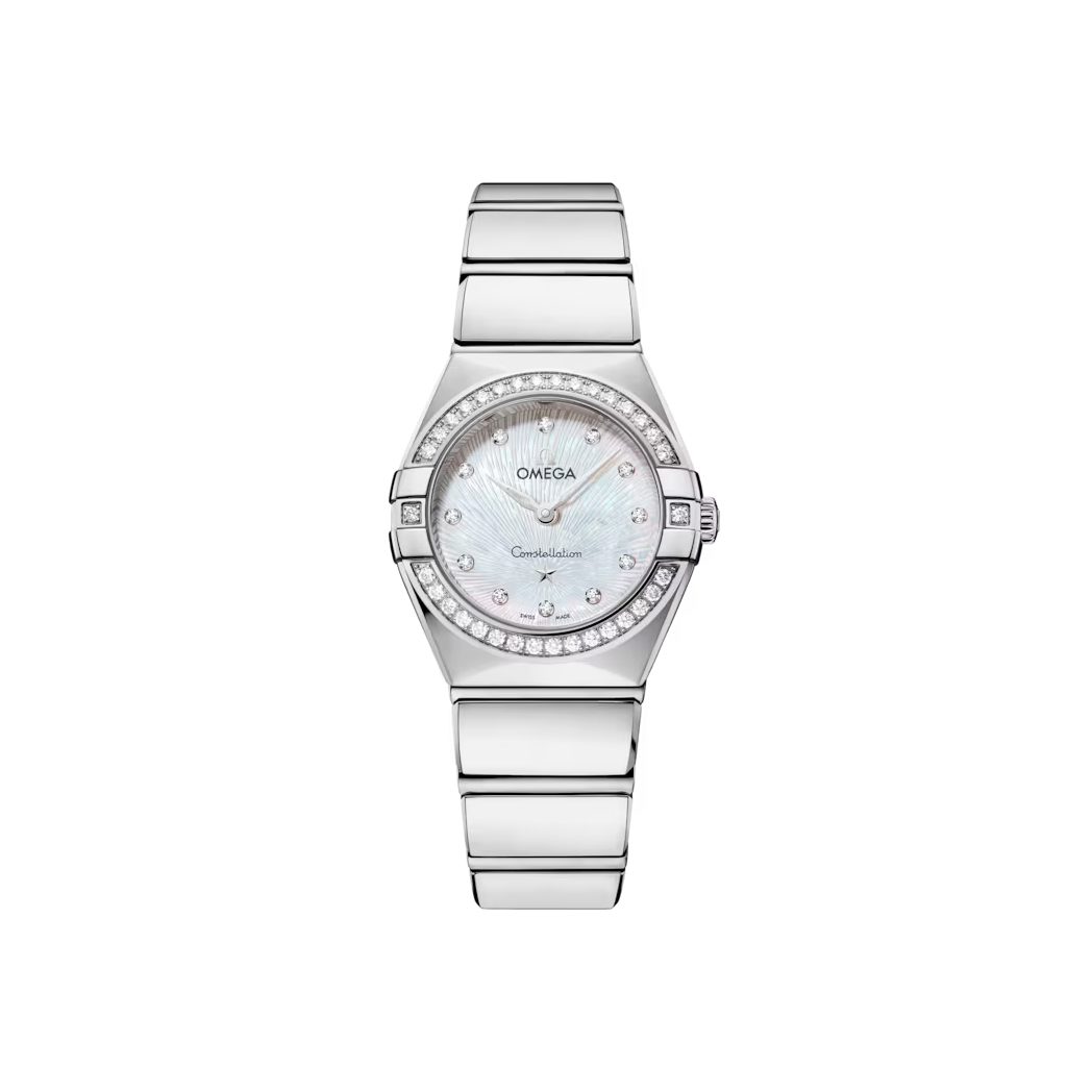 Omega Constellation Supernova hvit perlemor 25 mm | 5593067